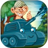 Red Ball Battles - A War Tank Monkey Challenge- Pro