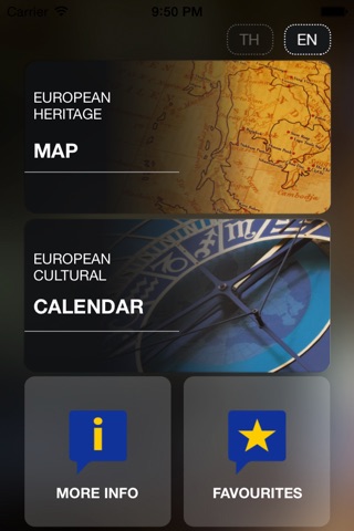 European Heritage Map and Cultural Calendar of Thailand screenshot 2