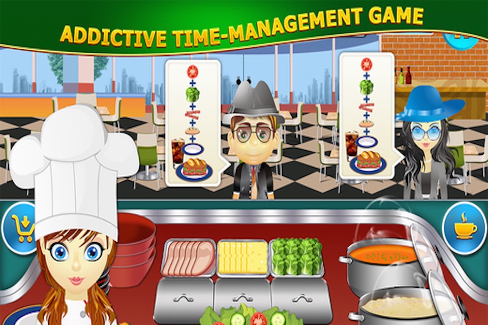 Donut Chef - ice cream restaurant simulation game screenshot 3