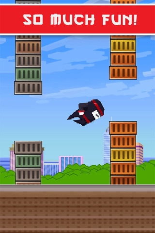 Jumpy Spring Ninja - jump, dodge, & circle! screenshot 3