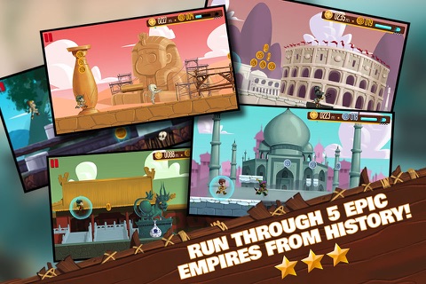 Empire Run – A Planet H game from HISTORY screenshot 3