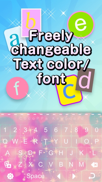 Customized skin+Emoji CocoPPa Keyboard