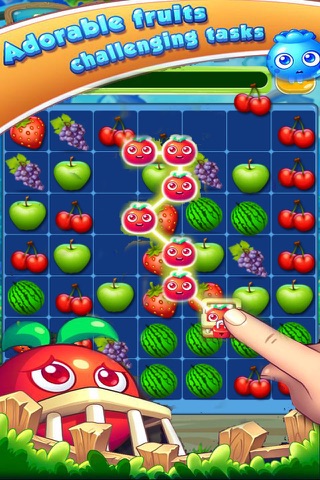 Happy Fruit Splash - Garden Match-3 screenshot 3