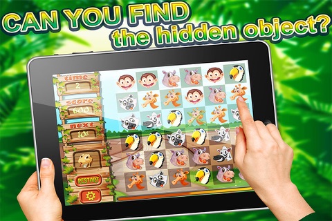 Matching Jungle Funny Animals screenshot 4