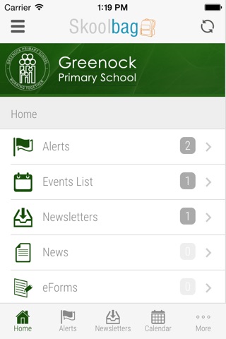 Greenock Primary School - Skoolbag screenshot 3