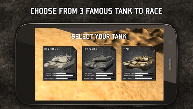 Tank Racing Simulator: M1A2 Abrams vs Leopard vs T-90(圖2)-速報App