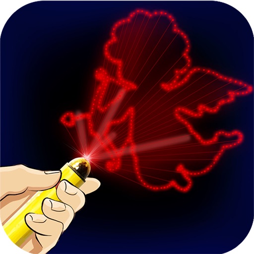 Kids Laser Simulator Joke iOS App