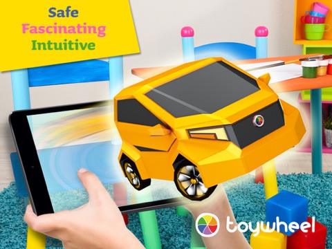 Toy Car RC - Drive a Virtual Car in the Real World with Augmented Realityのおすすめ画像1