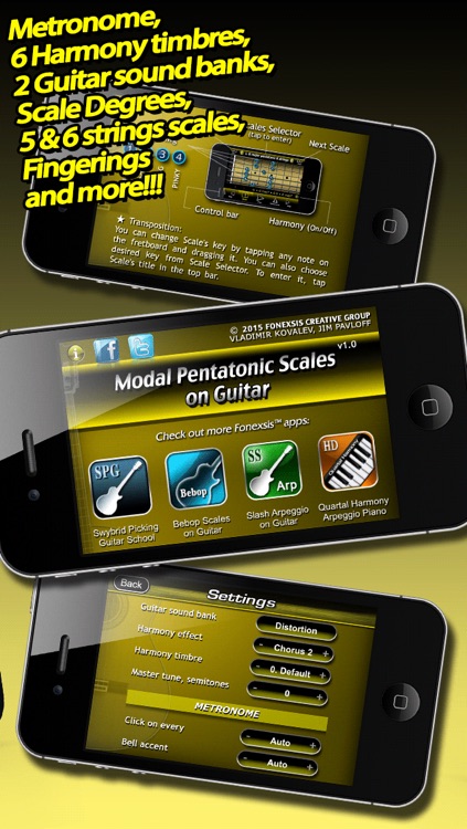 Modal Pentatonic Scales on Guitar screenshot-3