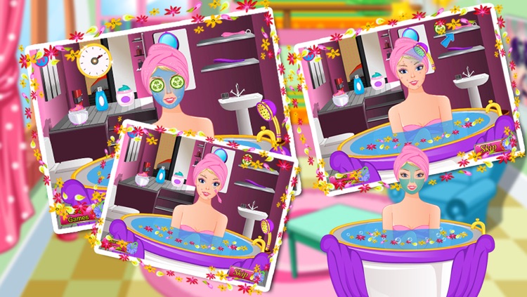 Princess Bathing Spa - Makeover,Make Up,Dress Up,Salon Games