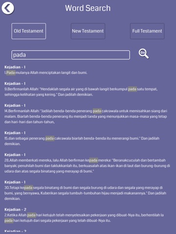 Bahasa Bible for iPad screenshot 4