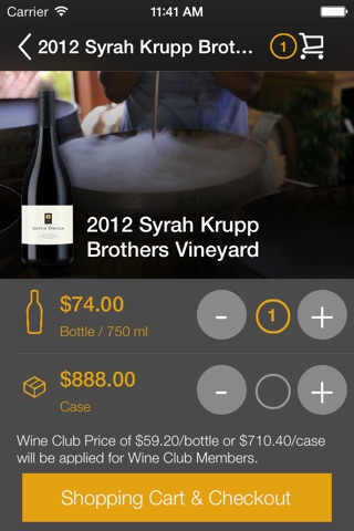 Alpha Omega Winery screenshot 3