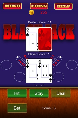 A Ace King Classic Vegas Blackjack screenshot 2