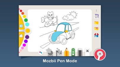 How to cancel & delete Mozbii - Coloring Book Lite from iphone & ipad 2