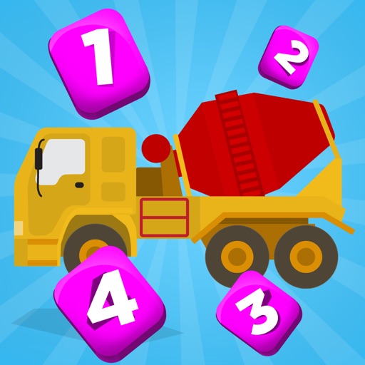 A Construction Site Learning Game for Children: Learn about the builder icon