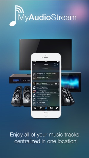 MyAudioStream Lite UPnP audio player and