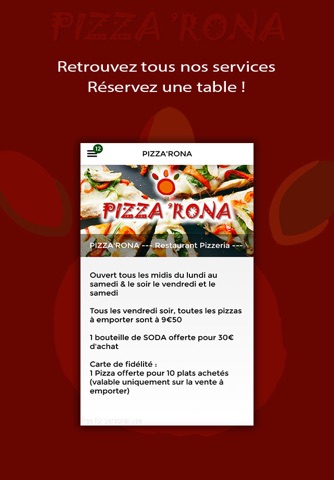 PIZZA'RONA screenshot 2