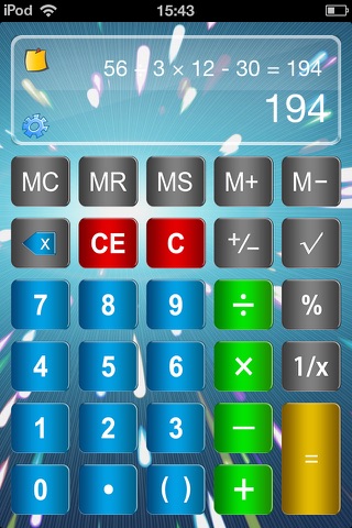 Calculator Elite Free - calcultor for ipad,iphone with smash hit formular display & paper tape screenshot 3