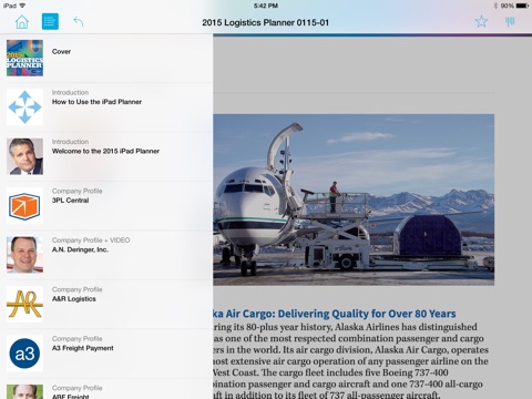Inbound Logistics 2015 Planner for iPad screenshot 4