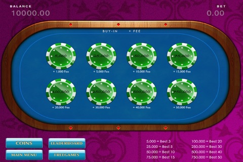 Pocket Poker - Texas Holdem Casino screenshot 2