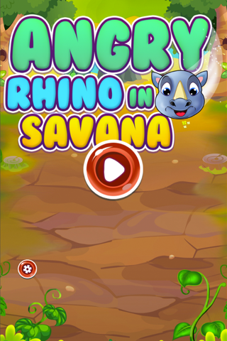 Angry Rhino in Savana screenshot 2