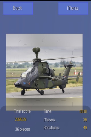 Eurocopter Puzzles screenshot 3