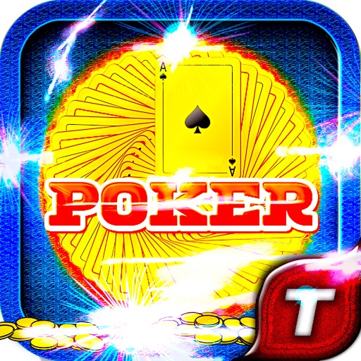 Turbo King Fire Fast Video Poker Offline Free HD - Racing Warrior Royale Casino Poker Edition Icon