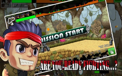 Commando Rush - Defender game screenshot 3