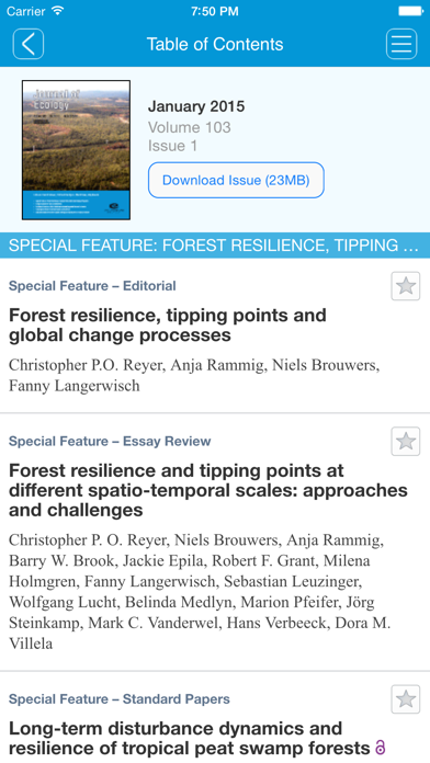 How to cancel & delete Journal of Ecology from iphone & ipad 3