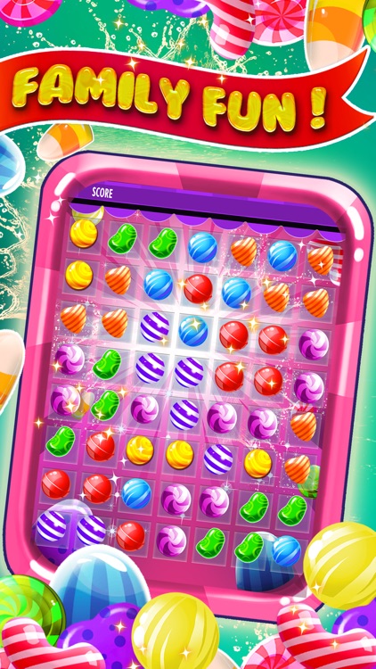 `` Ace Candy Mania `` - fun match 3 rumble of rainbow puzzle's for kids free