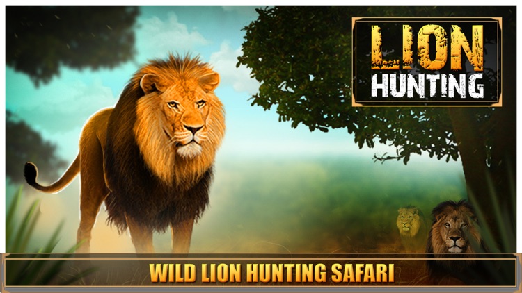 Wild Angry Safari Lion Jungle Sniper Hunting 3D Game