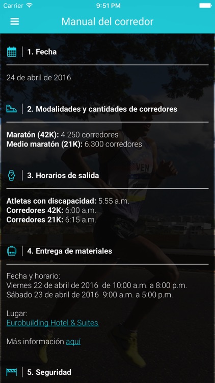 Maratón CAF screenshot-4