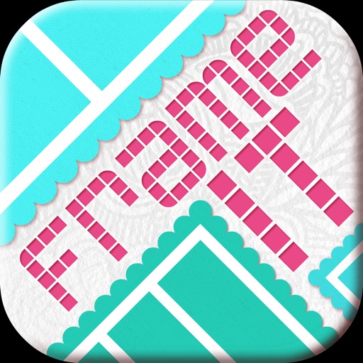 Frame it! Instant Photo Collage, Border and Grid Maker Free Version icon