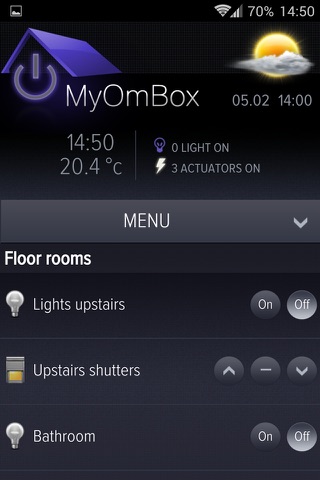MyOmBox for MyHome automation screenshot 4