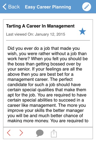 Easy Career Planning screenshot 4