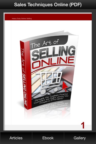 Sales Techniques Online - Learning Techniques & Art of Selling Online screenshot 3