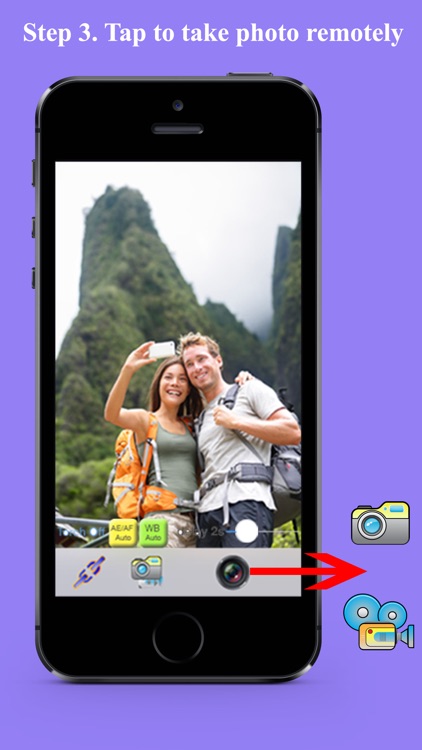 iSelfie Two - remote selfie video cam screenshot-3