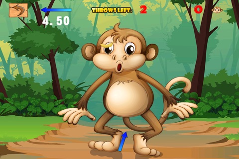 Banana Toss - Monkey Feeding Zoo screenshot 4