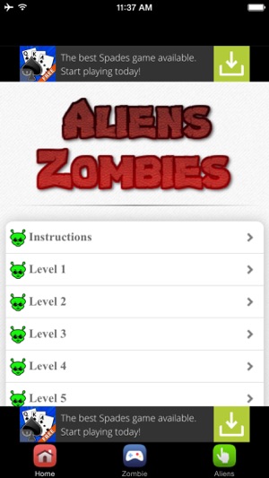 Aliens Destroy Zombie #1 Free Zombie Alien Game(圖2)-速報App