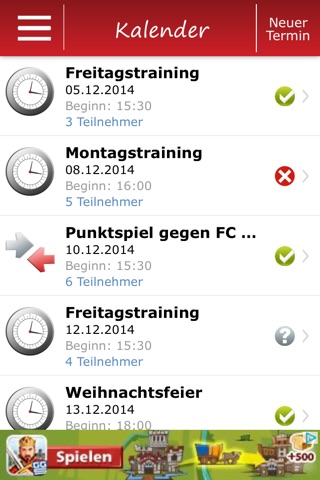 UnserTeam - Team Manager screenshot 3