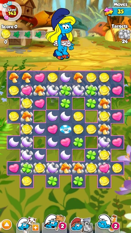Smurfette's Magic Match screenshot-4