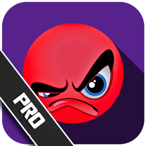 Amazing Red Ball Bouncing Pro - Tap To Roll The Running Face In The Platform icon