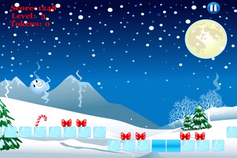 A Winter Holiday Ice Run FREE - The Frozen Christmas Snow-Ball Run for Kids screenshot 2