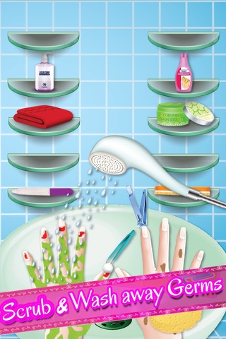 Princess Nail Art & Makeover screenshot 3