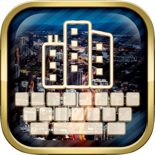 KeyCCM – City and Town : Custom Color & Wallpaper Keyboard Themes in the Metropolis Style