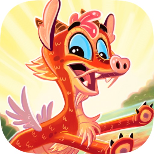 The Year of the Dragon in 3D - A Peek 'n Play Story App icon