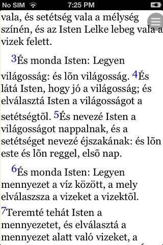 Biblia (Hungarian Bible) screenshot 3