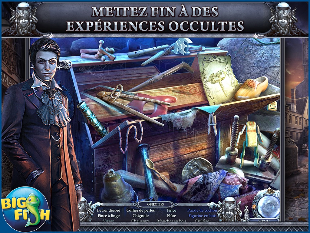 Riddles of Fate: Memento Mori HD - A Hidden Object Detective Thriller screenshot 2