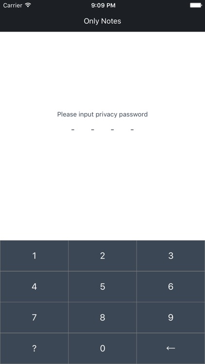Only Notes-a simple elegant notes application by junji pu