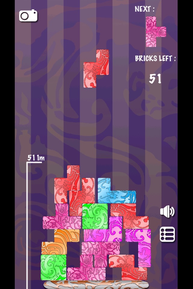 66 Bricks : Master Stacker Build Tower - Fun and addictive need patience physical balance puzzle game! screenshot 2